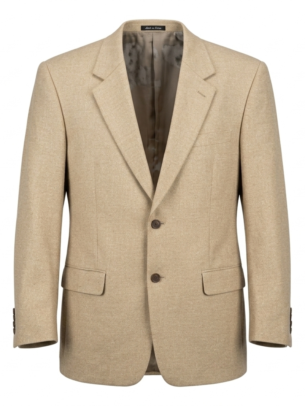 ​Alfani Men’s Tan Wool Blend Two-Button Blazer Sport Coat - Size 42L‎